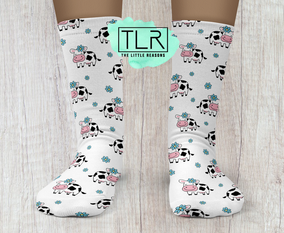 Cute Cow Socks – The Little Reasons