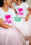 Barbie Girl Mommy and Me Tees