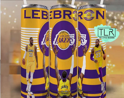 LeBron James Lakers Tumbler