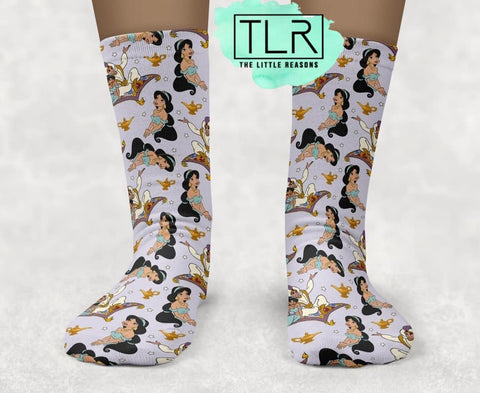 Princess Jasmine Socks