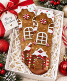 Gingerbread House Socks
