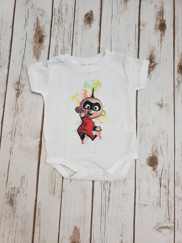 Watercolor Jack Jack Tee - The  Little Reasons