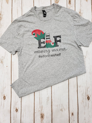 Elf Moving Mama Tee - The  Little Reasons