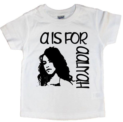 A is for Aaliyah Tee - The  Little Reasons