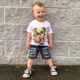 Watercolor Paw Patrol Tee - The  Little Reasons