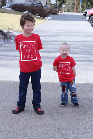 Bros For Life Tee Set - The  Little Reasons