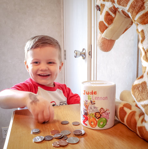 Personalized Coin Bank - The  Little Reasons