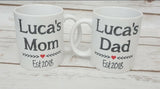 New Mom and Dad Mug Set - The  Little Reasons