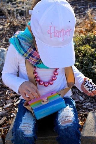 Full Name - Personalized Girl's Hat - The  Little Reasons