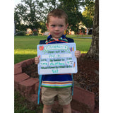 First Day of School Dry Erase Sign - The  Little Reasons