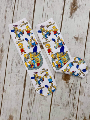 Simpsons Socks