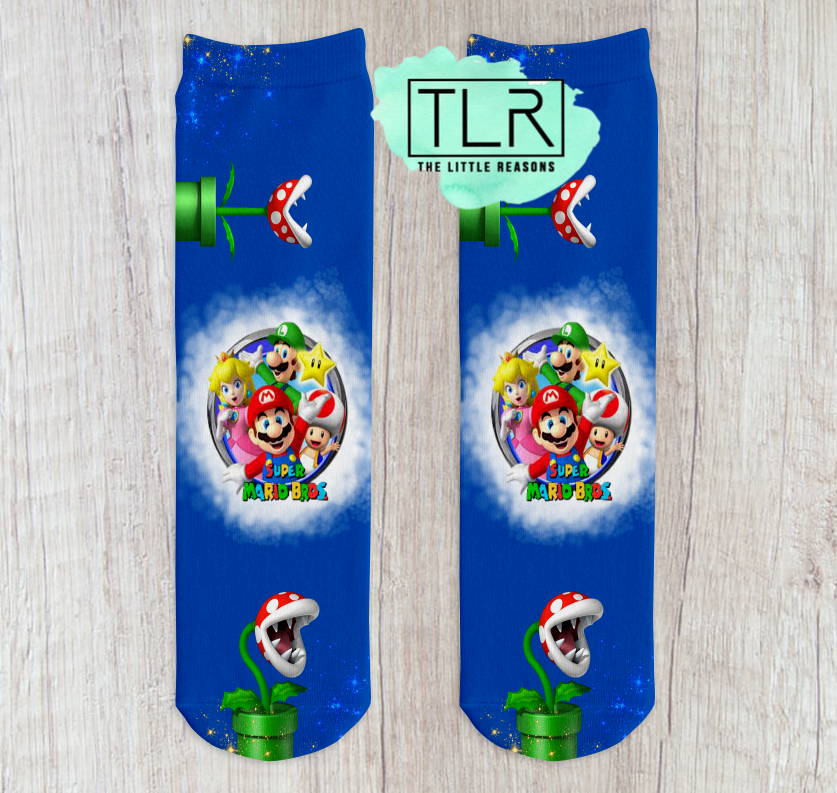 Super Mario Bros Socks The Little Reasons