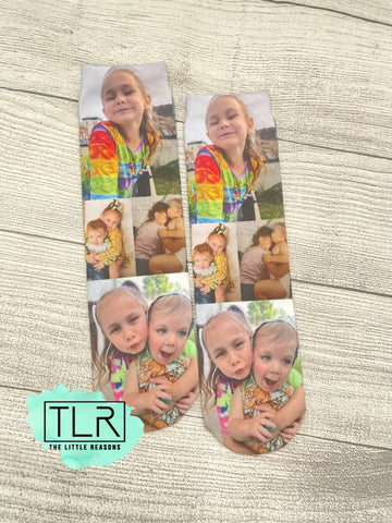 Photo Collage Socks