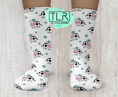 Cute Cow Socks