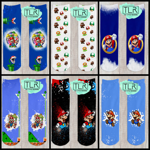 Super Mario Bros Socks