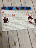 Trace And Wipe Alphabet Dry Erase Board