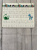 Trace And Wipe Alphabet Dry Erase Board