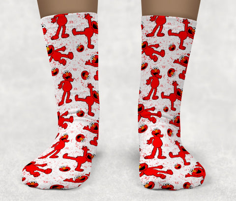 Elmo Socks
