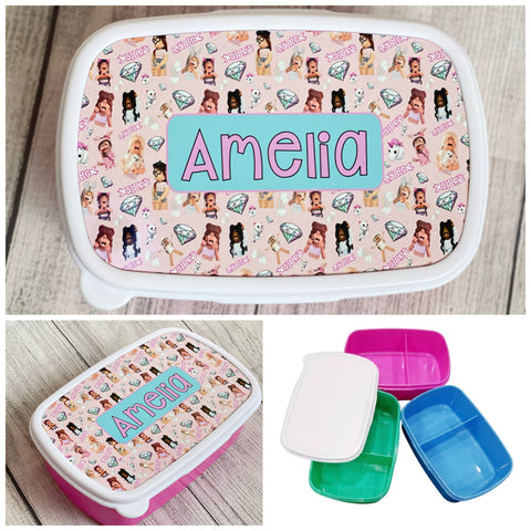 Girly Roblox Lunch Container