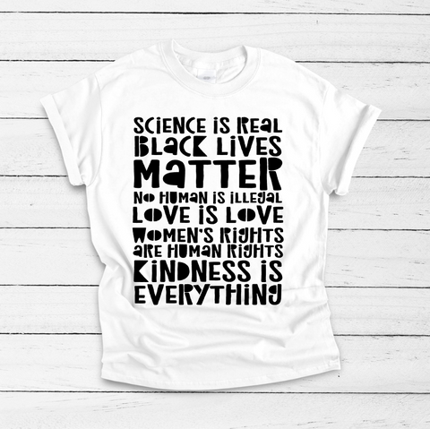 Kindness Is Everything Adult Tee