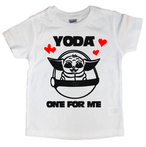 Yoda One For Me  Tee - The  Little Reasons