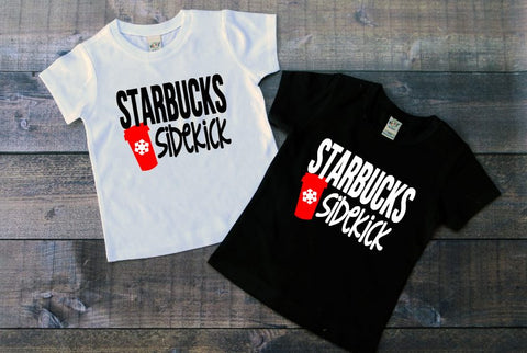 Starbucks Sidekick Red Cup Tee - The  Little Reasons